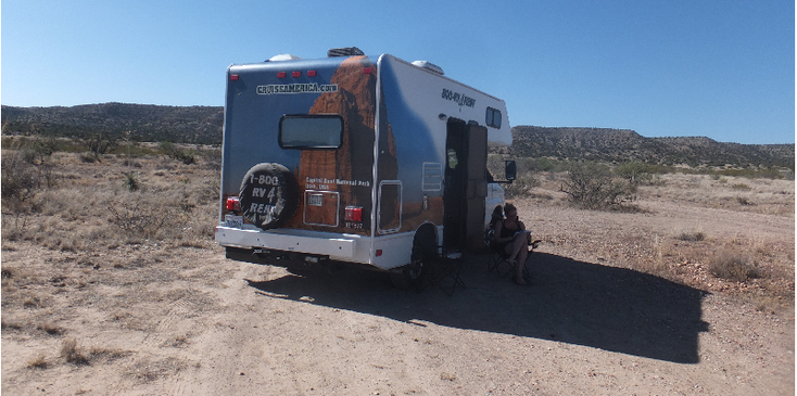 Wildkamperen-Sedona-Red-Rock-Country-camper-Verenigde-Staten