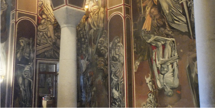 Veliko-Tarnovo-Koninklijk-paleis-fresco-Bulgarije