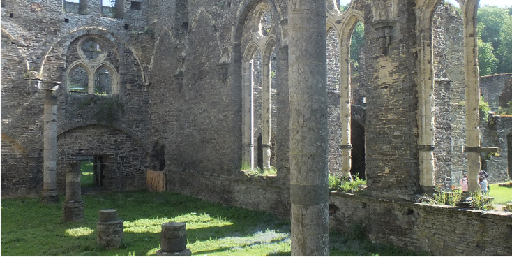 Villers-la-Ville-abdij-ruïne-België
