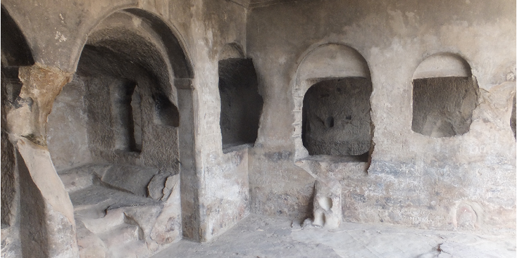 Uplistsikhe-Georgië-grotten-tempel