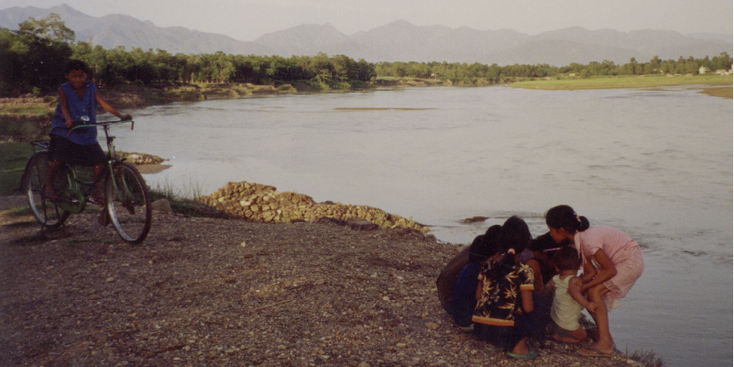 Rapti-rivier-Sauhara-Nepal