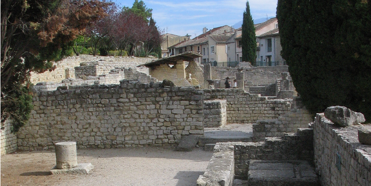 Vaison-La-Romaine-Romeinse-ruïnes-Frankrijk