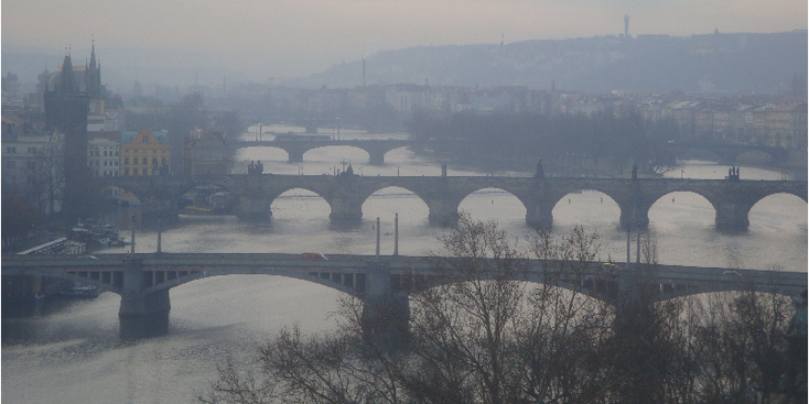 Prague-Moldau-Vitava-Czech-Republic-River-Bridge