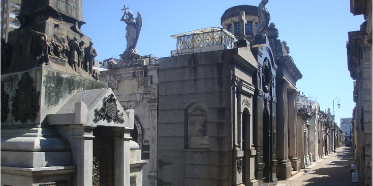Recolate-kerkhof-Evita-Eva-Peron-begraafplaats-tombe-Buenos-Aires-Argentinië