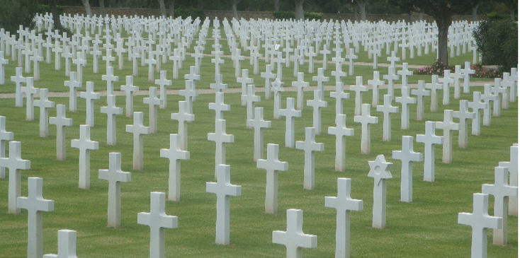 Tunis-begraafplaats-Amerikanen-VS-witte-kruizen-WW2-Tunesië