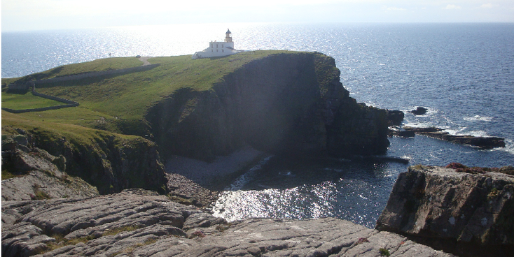 Point-of-Stoer-vuurtoren-kust-Atlantische-Oceaan-Schotland