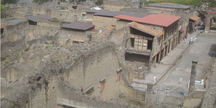 Hercunaleum-archeologie-lava-vulkaan-Romeins-Rijk-Italië