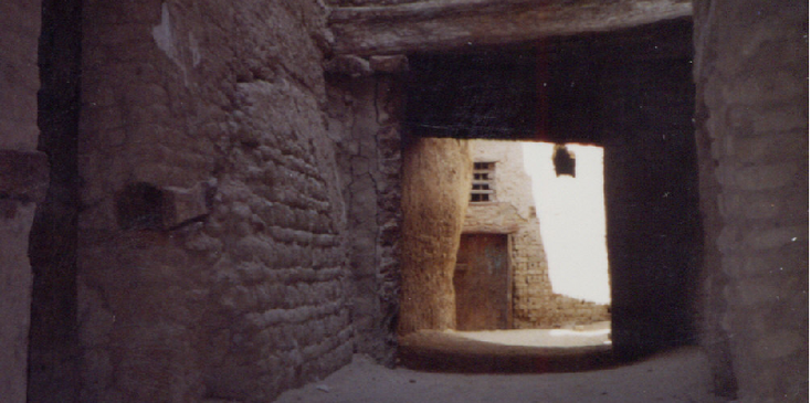 Al-Qasr-middeleeuws-oase-mudbrick-lemen-Mut-Dahkla-Egypte