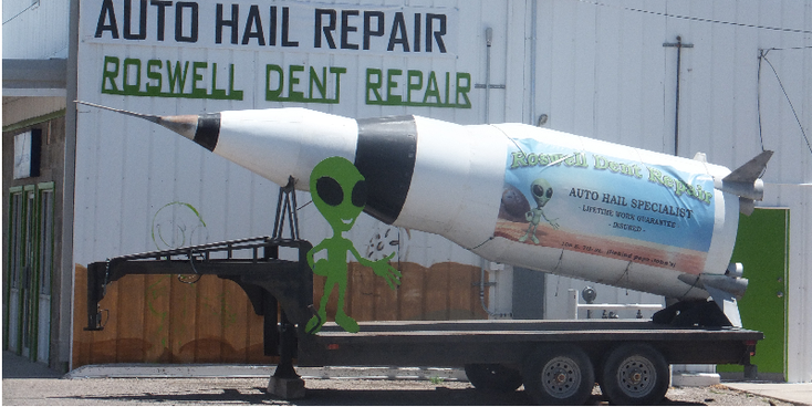 Roswell-aliens-groene-man-reclame-Verenigde-Staten