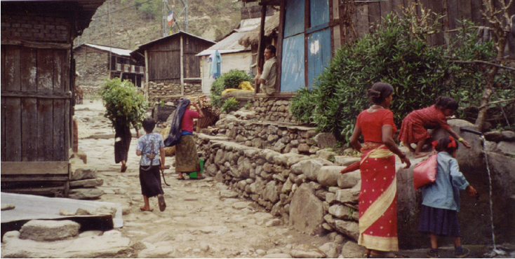Annapurna-trekking-bergen-Nepal-Himalaya-watertap