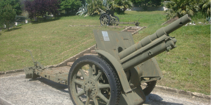 Monte-Lungo-kanon-artillerie-museum-Mignano-oorlogsmuseum-tank-Gustav-linie-WW2-Italië