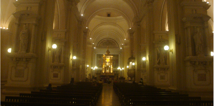 Leon-witte-stad-koloniaal-Spaans-kathedraal-kerk-Nicaragua
