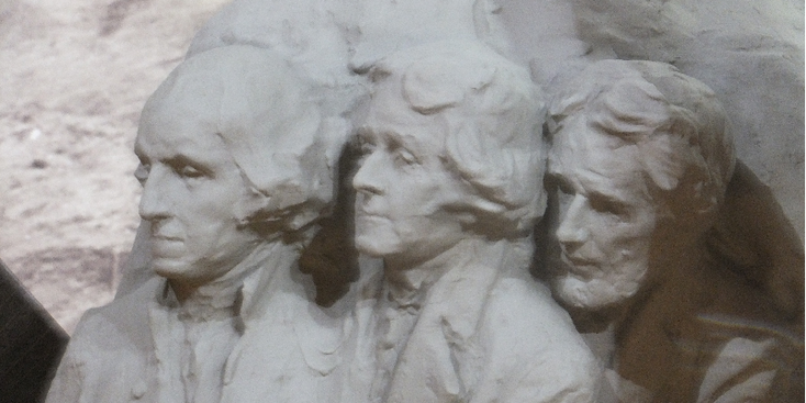 Sculptor-Studio-Mount-Rushmore-presidenthoofd-museum-Verenigde-Staten