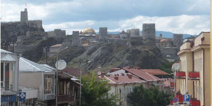 Akhalsikhe-kasteel-vesting-gouden-koepel-Georgië
