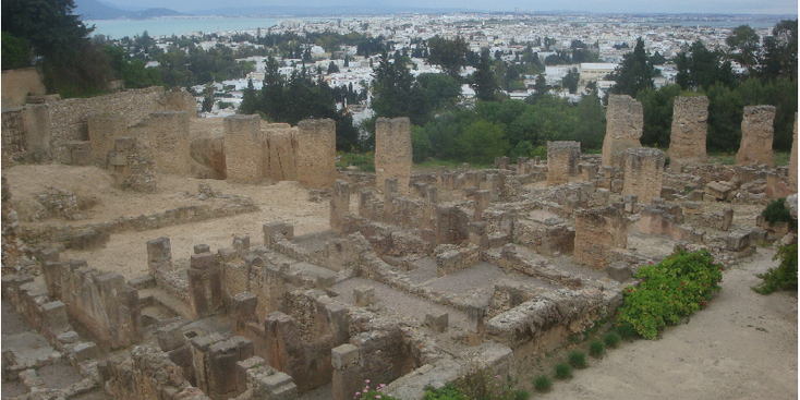 Carthago-ruiines-Hannibal-Tunis-Tunesië 