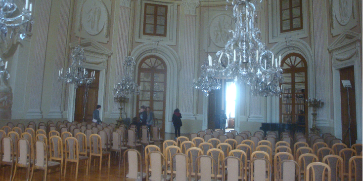 Austerlitz-Slavkov-zaal-paleis-kasteel-Napoleon-oorlog-Tsjechië