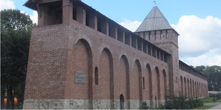 Smolensk-stadsmuur-wachttoren-Rusland