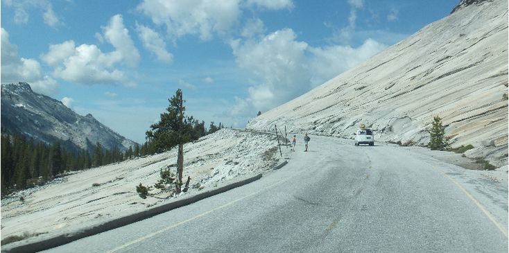 Yosemite-nationaal-park-Tioga-Road-Valley-rotsen-bergen-Californië-Verenigde-Staten