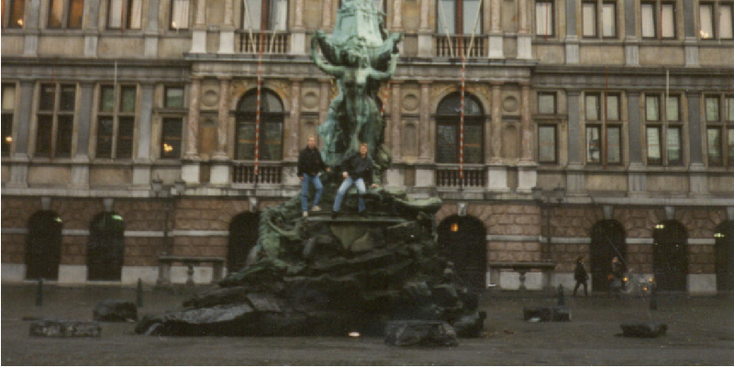 Groenmarkt-plein-Antwerpen-België