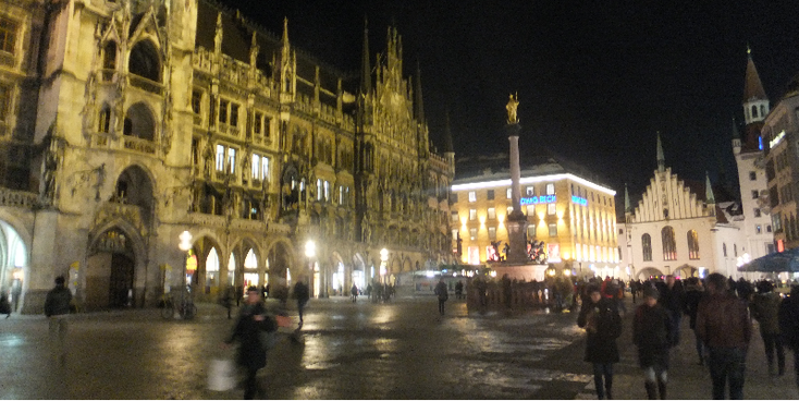 Mariensäule-Maria-zuil-Marienplatz-30-jarige-oorlog-Zweden-Duitsland-München