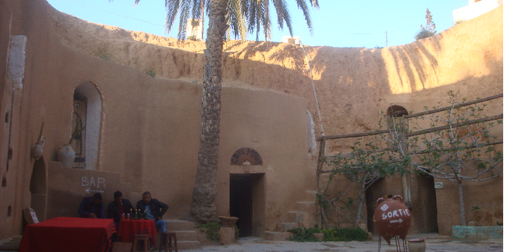 Matmata-grotwoning-Star-Wars-film-locatie-Tunesië
