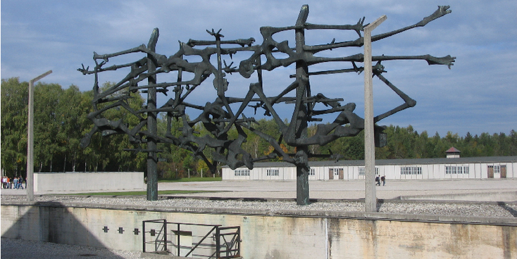 Dachau-concentratiekamp-monument-modelkamp-München-nazi-WW2-SS-Duitsland