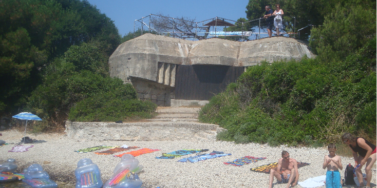 Cannes-Ile-Sainte-Marguerite-German-Bunker-WW2-France-Beach
