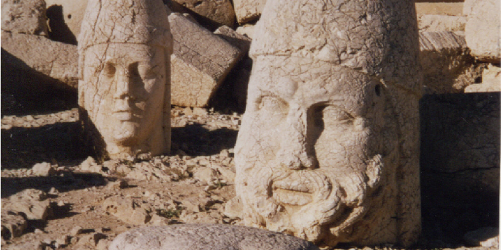 Nemrut-Mount-Heads-King-Antiochus-Grave-Stone-Rock-Hill-Turkey