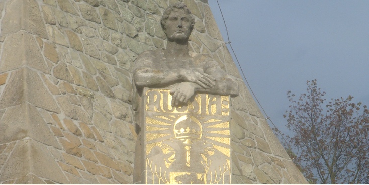 Prace-vredesmonument-Austerlitz-Napoleon-museum-slagveld-Tsjechië-monument-kapel