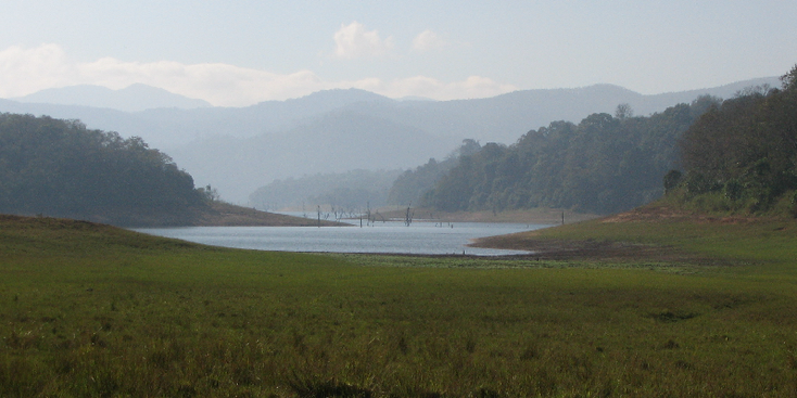 Periya-National-Park-Kumily-India-River-Jungle
