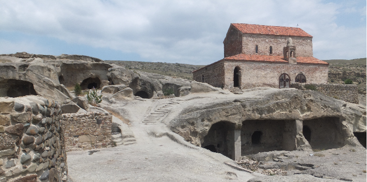 Uplistsikhe-Georgië-grotten