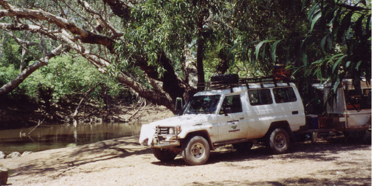 Kakadu-National-Park-watervallen-Australie-Ubirr-Jeep-Lunch-Rivier