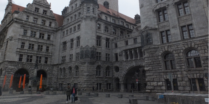 Raadhuis-Leipzig-stadhuis-Duitsland