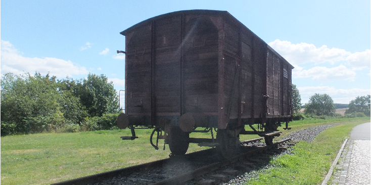 KZ-Lager-Dora-Mittelbau-Nordhausen-concentratiekamp-vee-wagon-Duitsland