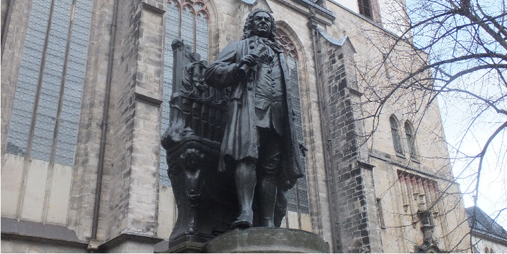 Bach-Sebastiaan-Johan-beeld-Leipzig-Duitsland