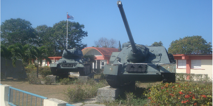 Playa-Giron-Cuba-Bay-of-Pigs-Invasion-CIA-strand-varkensbaai-tank-museum