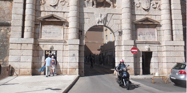Zadar-poort-Kroatië