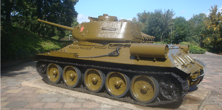 Seelowe-Hohen-museum-Russische-T34-tank-Duitsland