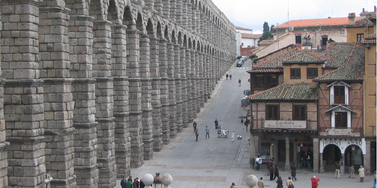 Segovia-Romeins-Aquaduct-Spanje
