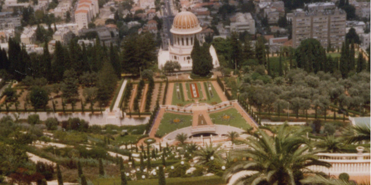 Haifa-Baha-i-tuinen-gardens-Israël-Bab