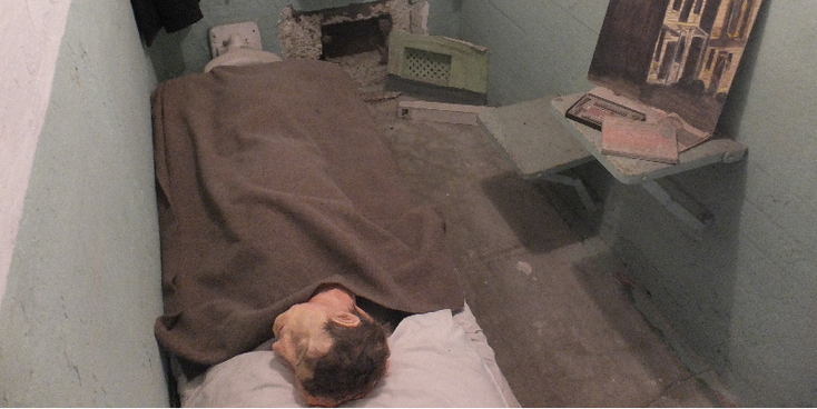 Alcatraz-eiland-gevangenis-film-escape-Morris-cel-San-Francisco-Verenigde-Staten