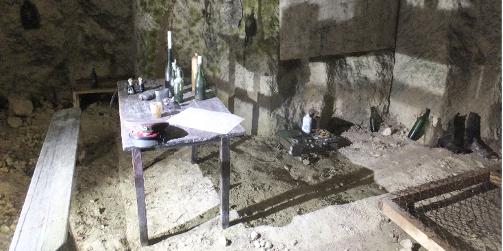 Caverne-du-Dragon-museum-Chemin-des-Dames-grot-WW1-WW2-Frankrijk