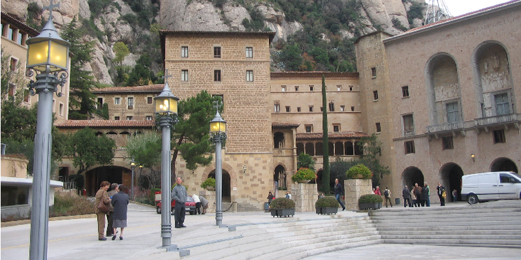 Montserrat-klooster-Barcelona-Spanje