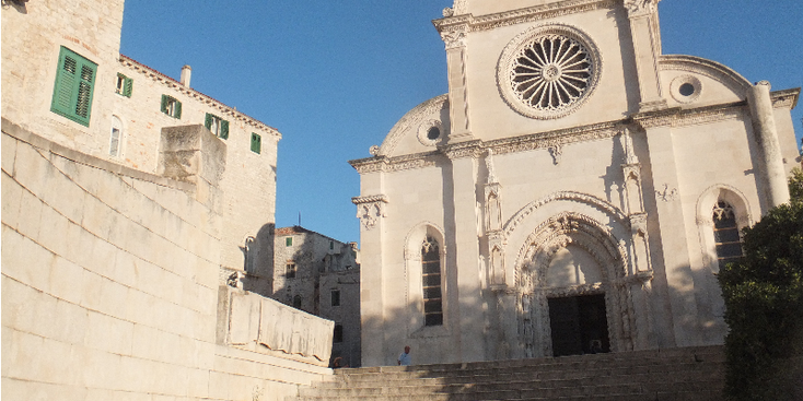 Sibenek-kerk-Kroatië