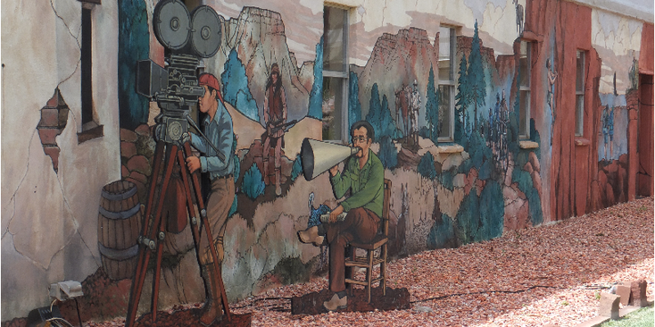 Kanab-informatiecentrum-informationcentre-graffiti-wandtekening-Verenigde-Staten
