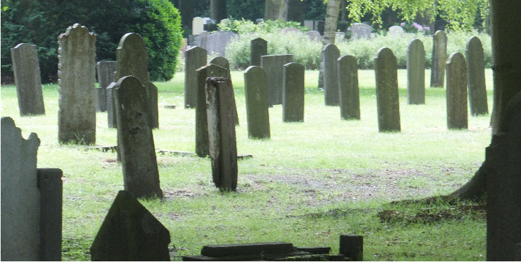 Diever-begraafplaats-grafstenen-Drenthe-Nederland