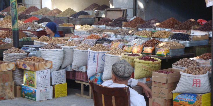 Turpan-Market-Bazaar-China