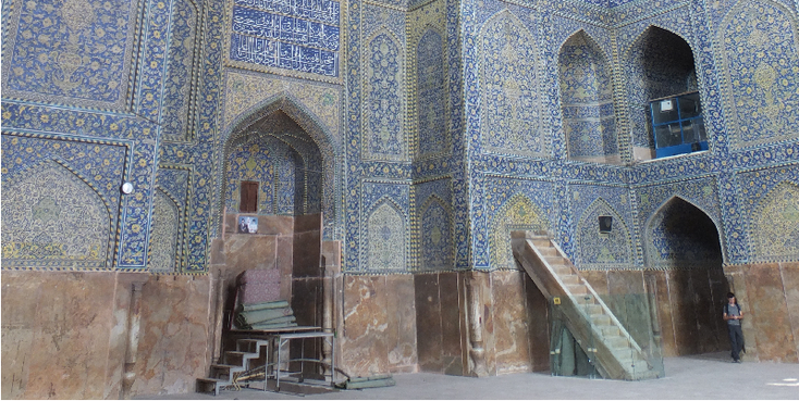 Imam-moskee-Isfahan-blauwe-tegels-Iran
