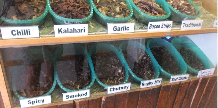 Billtong-worst-Barberton-Zuid-Afrika