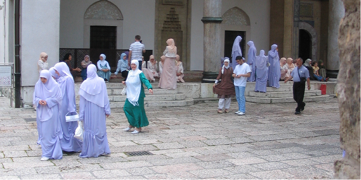 Sarajevo-moslim-christen-Bosnië-Herzegovina-Koran-school-Islam